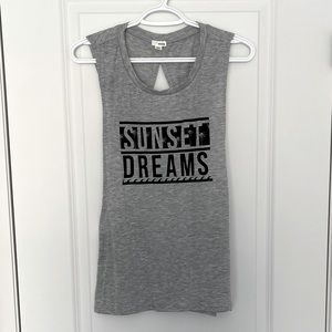 💕3/20$ NWOT Garage Open Back Muscle Tank